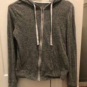 Gray Aeropostale zip up jacket